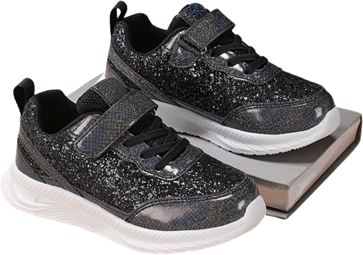Currero Schoenen Meisjes Sneakers Comfortabel Wandelschoenen Casual Kinder Schoenen 32 Zwart