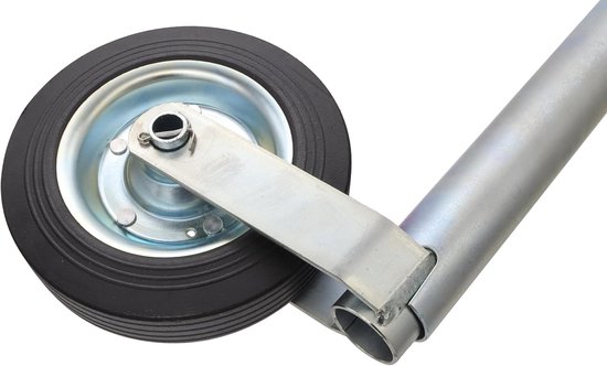 Steunwiel voor Aanhanger en Caravan - 48 mm met Hulpstukken tot 150 kg van Merkloos	 — afbeelding 4