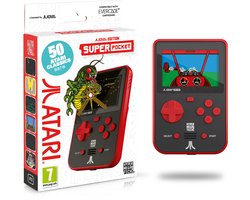 Atari - Super Pocket gaming handheld - 50 games - USB-C opladen - 5-uur speeltijd
