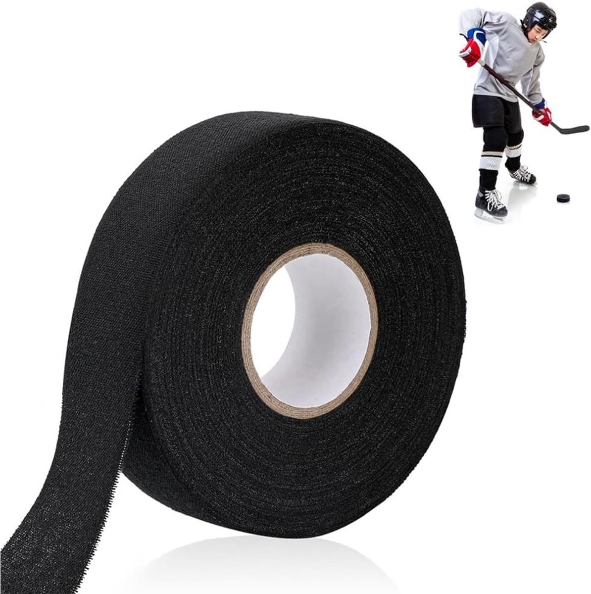 Zelfklevende Gripband voor Sportrackets - Antislip Hockey, Badminton en Tennis Grip - 25m×25mm voor Optimaal Comfort en Controle