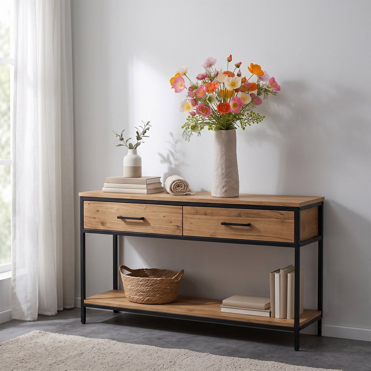 Kunstboeket Jade Denver 60cm