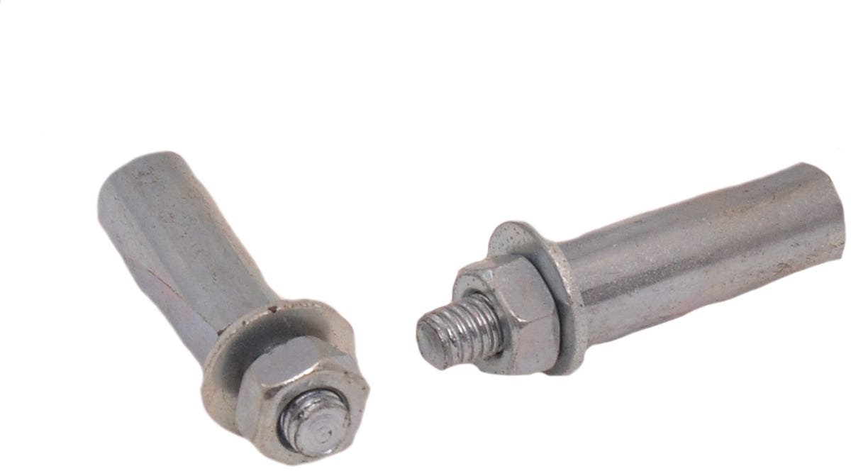 CORDO Crankspie - Crank bevestiging - 2 stuks - Inclusief moer en ring