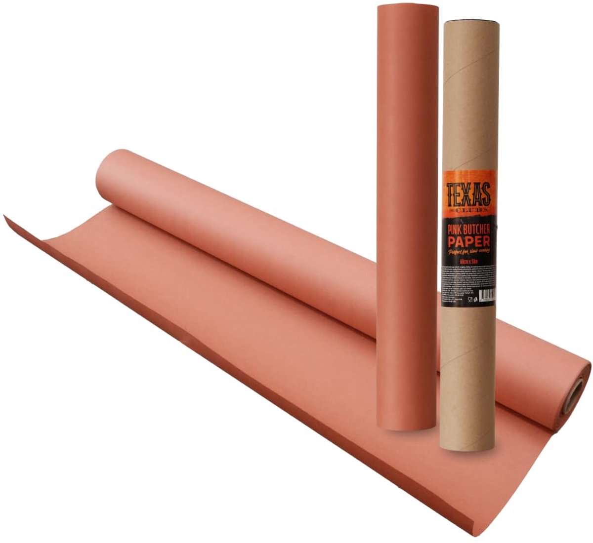 SnelShoppen - Rol Slagerpapier 60 cm x 30 m - Inpakpapier voor Roken Runderborst in Texaanse Stijl - Perfect voor BBQ, Grillen, Keuken en Feest