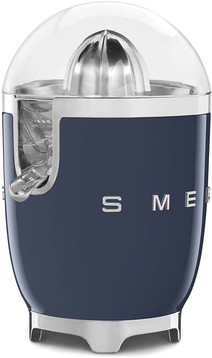 SMEG CJF11NBEU Citruspers - Elektrische Citruspers - 70W - RVS Filter - Antidruppelsysteem - Automatische Start/Stop - '50s Style - Navy Blue van SMEG — afbeelding 3