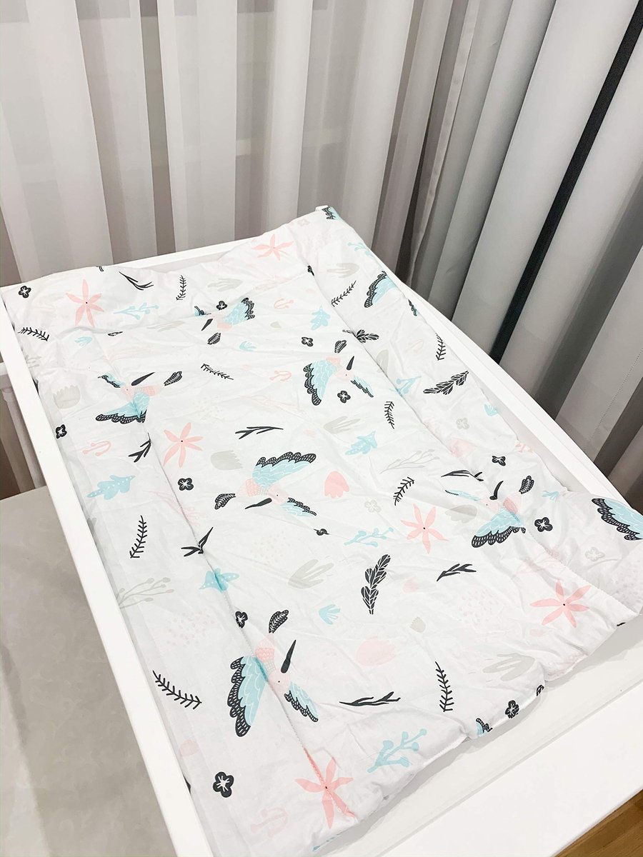SnelShoppen - Aankleedkussen 60 x 70 cm - Verzorgingskussen voor baby - Comfortabel en praktisch - Geschikt voor thuis en onderweg - Luxe uitstraling