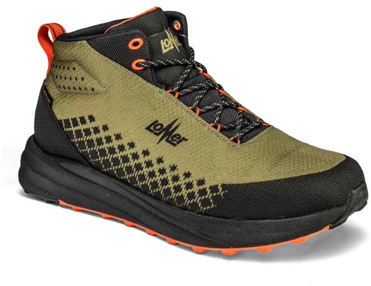Lomer Gravity MTX mid groen wandelschoenen uni (38.60110.A.03)