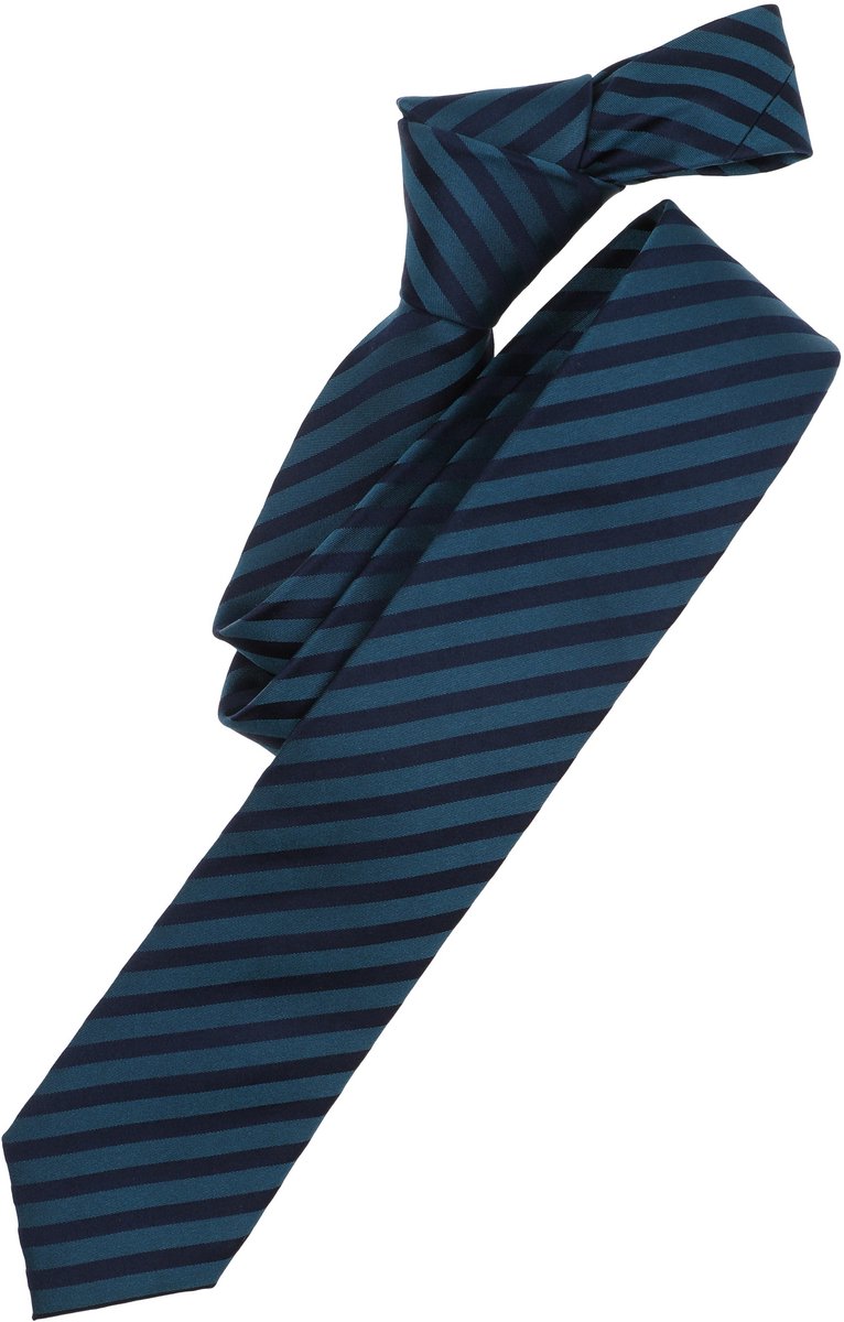 VENTI stropdas - blauw - donkerblauw gestreept
