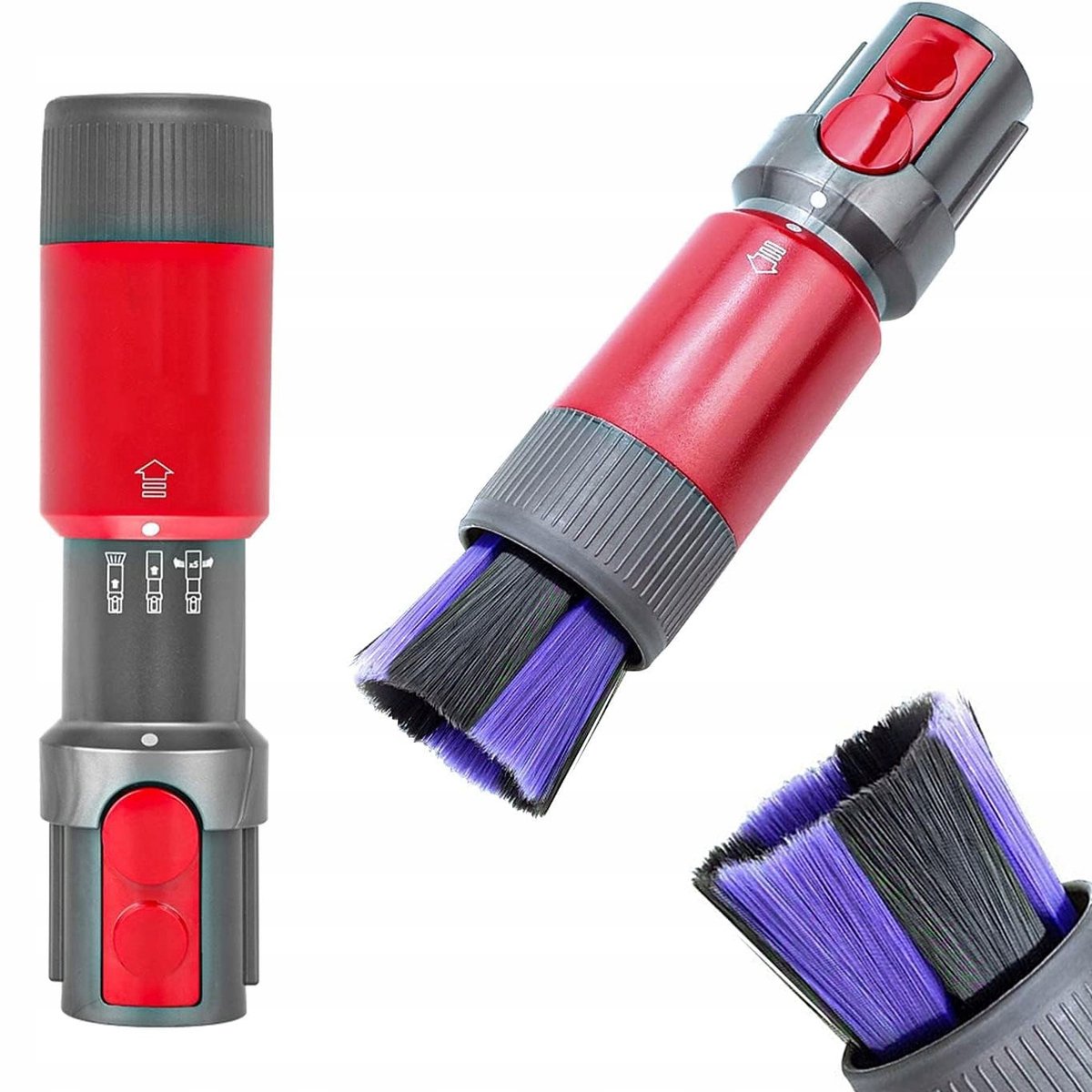 Rosfix Stofborstel Vervanging - Antistatische PBT 0,05 mm Borstels - Geschikt voor Dyson V8 V10 V11