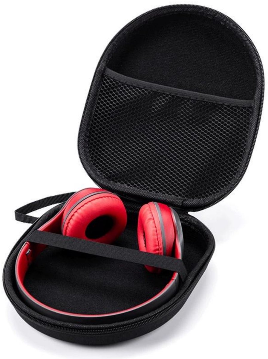GELLDG Hoofdtelefoon Etui - Stevige Harde Behuizing - Draagbare Koptelefoon Tas - Geschikt voor Draadloze On-Ear Hoofdtelefoons - Anti-Schok en Drukbestendig - Kunststof Materiaal - Afmetingen 22x19x5cm