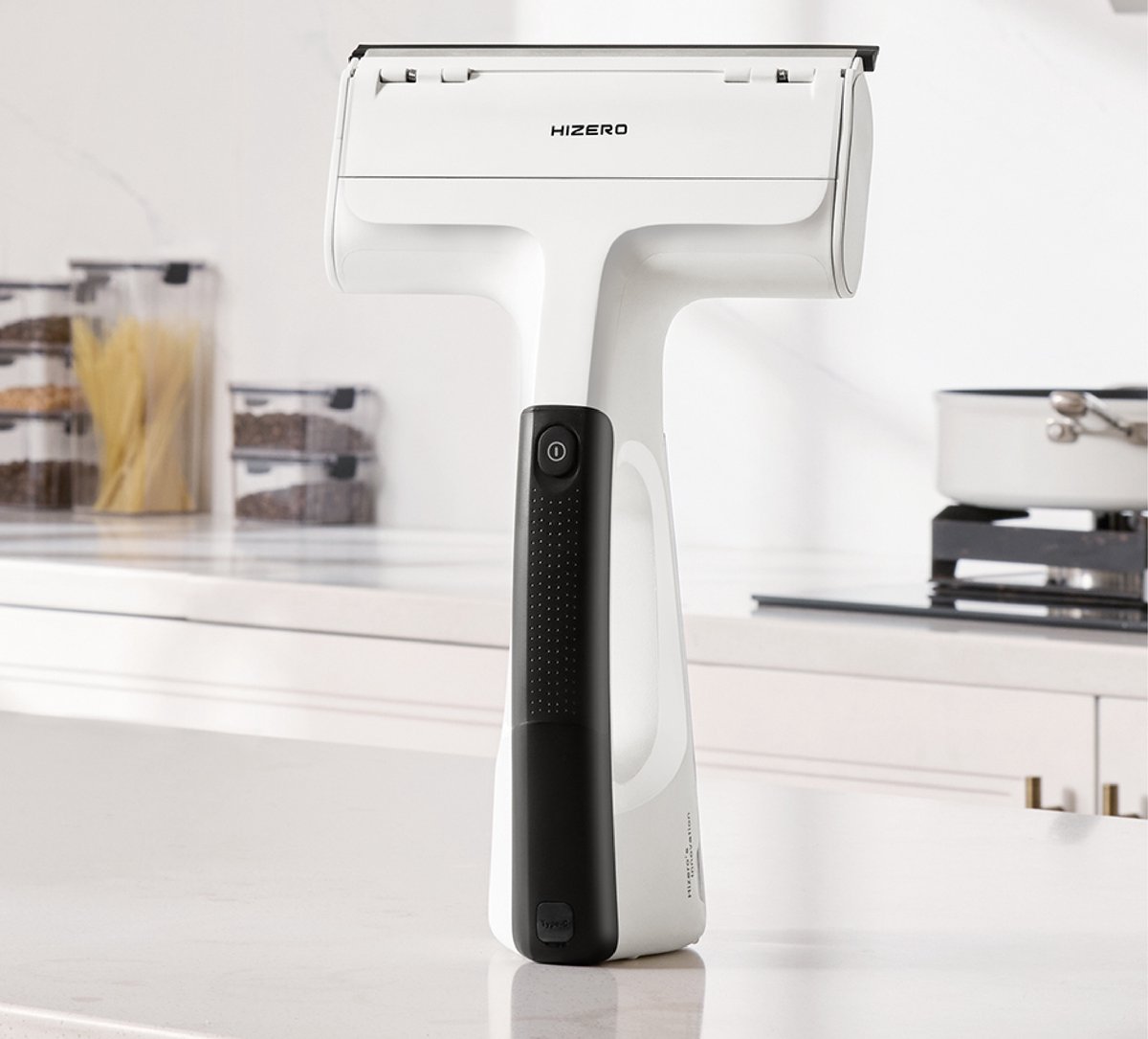 Hizero H100 - Elektrische Ruitenreiniger – Ramenwisser - Oplaadbaar - Raamwisser- Draadloze oppervlaktereiniger voor ramen, spiegels, tafels, tegels en meer