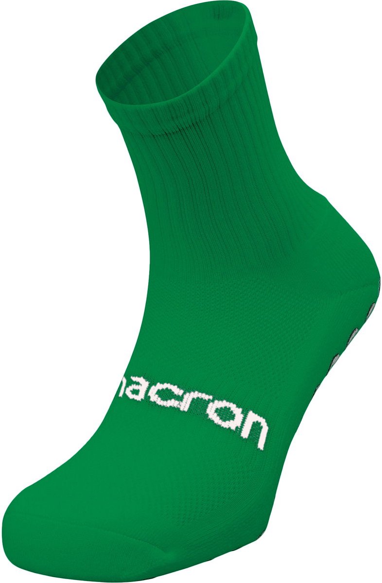 Macron Gripfit Gripsokken - Groen / Wit | Maat: 43/46