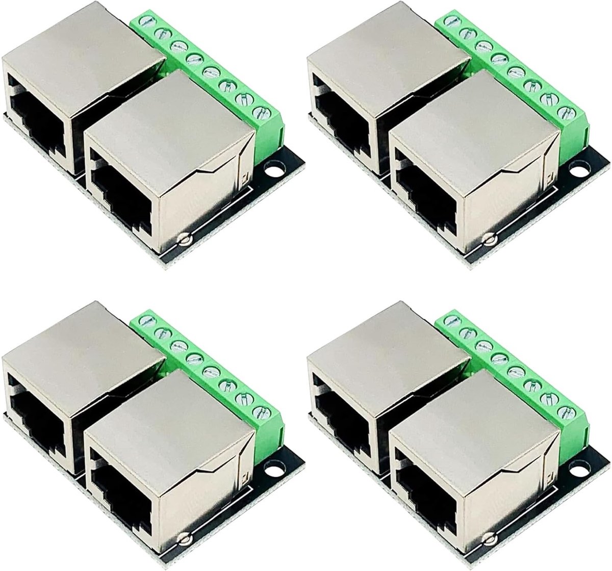 Solidchoice - RJ45 Breakout Board Adapter met LED Indicatoren