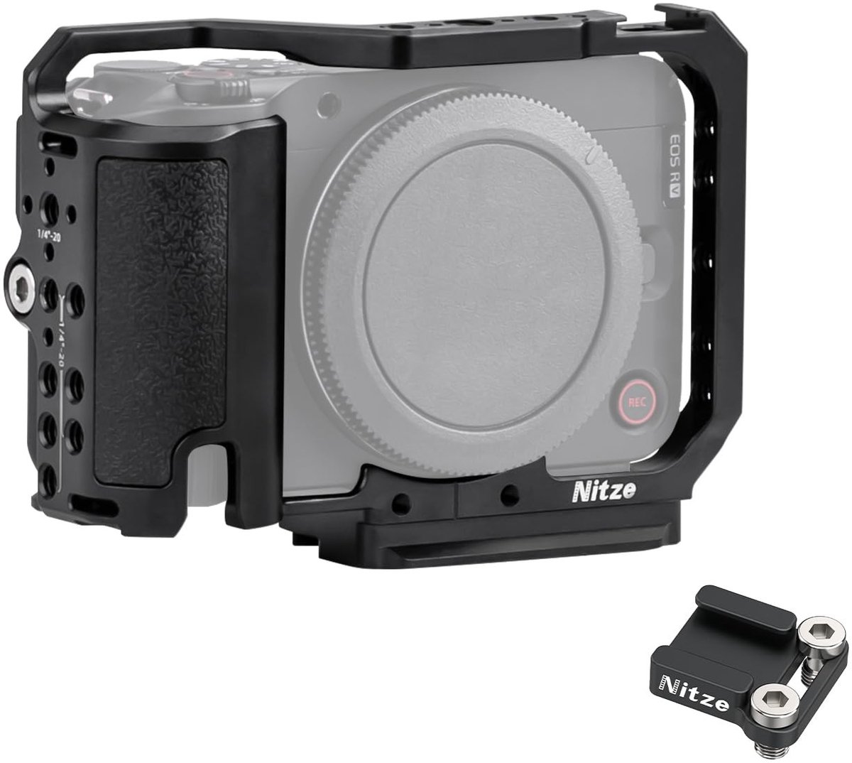 Solidchoice - Cage voor Canon R50 V met Ergonomische Grip