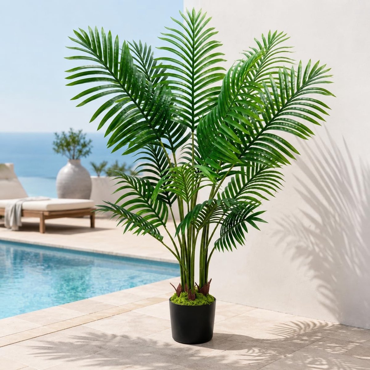 Solidchoice - Kunstpalm van 120 cm voor Binnen en Buiten