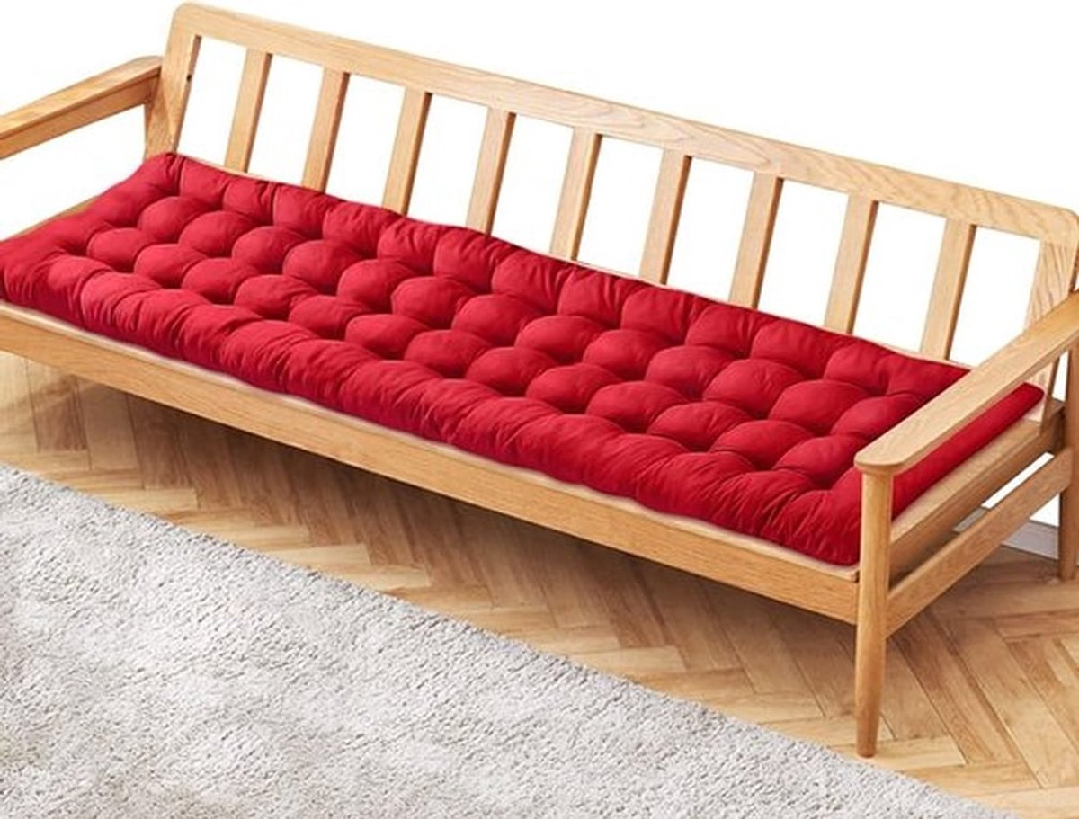 Tuinkussen voor 2/3-zits bank - Comfortabel kussen voor terras, tuin en lounge - 120x48cm