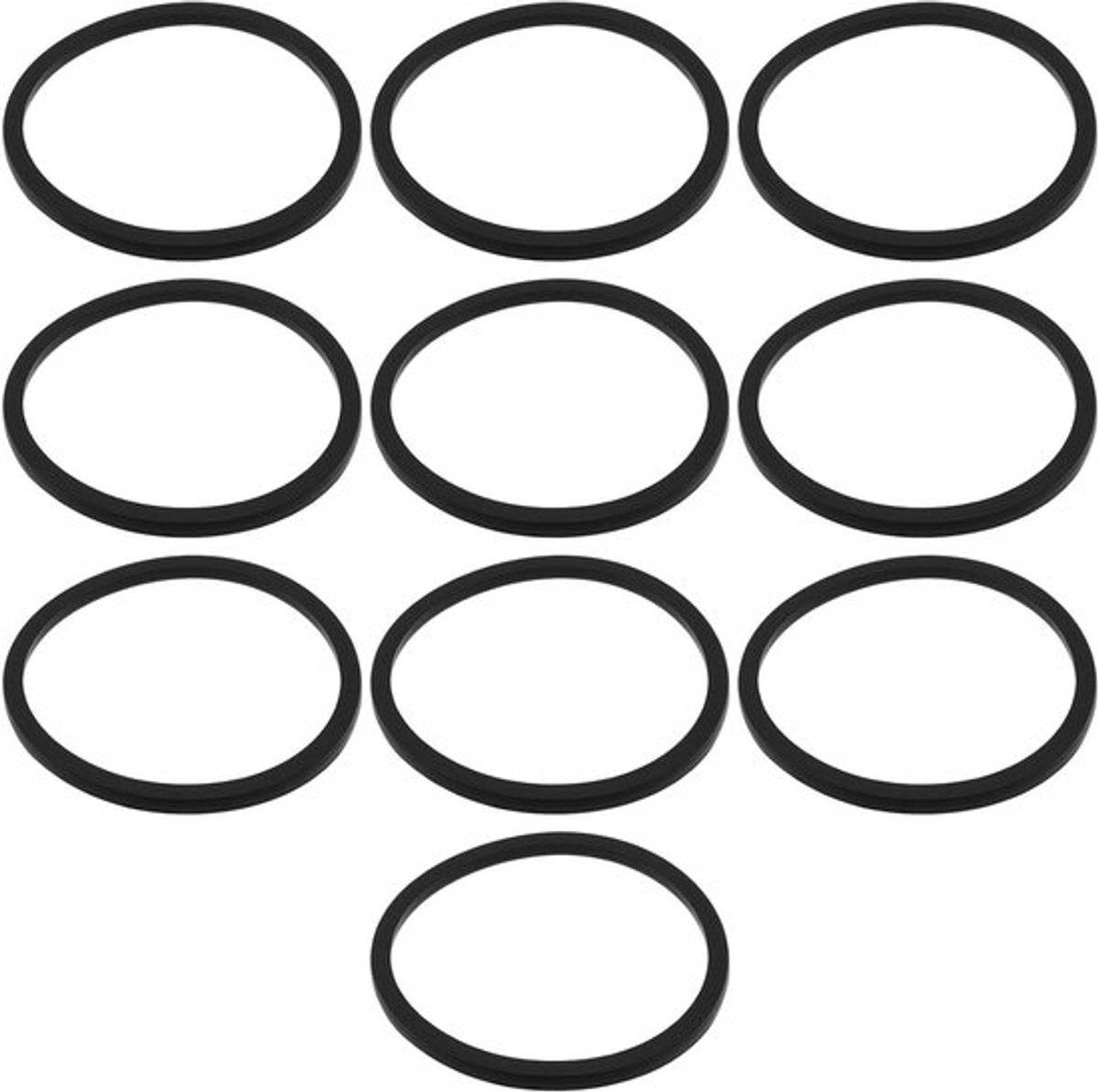 Riemaandrijving - 10 stuks - 24 x 21 mm - Compatibel met Samsung - Compatibel met X-Box - DVD-station - Geschikt voor gaming - Zwart - Onderdelen - Accessoires.