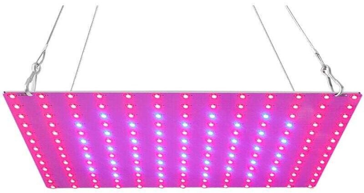 LED-plantengroeilamp geschikt voor 81 full-spectrum LED's, geschikt voor hydrocultuur en de groei en bloei van planten binnenshuis.