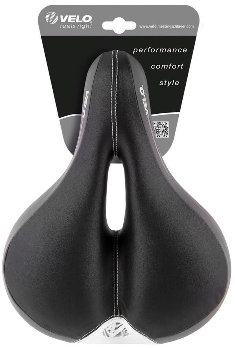 Solidchoice - Fietszadel met Geheugenfoam en Schokabsorptie