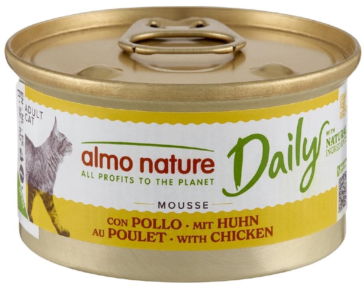 Solidchoice - Nat Voer voor Volwassen Katten met Kip in Mousse
