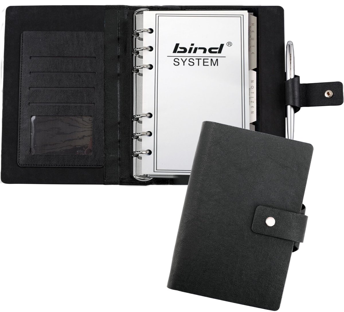 Solidchoice - A6 Notebookmap met Ringmechanisme