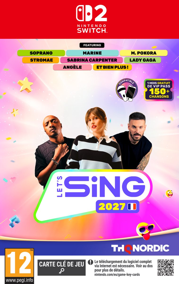 Let's Sing 2027 - Solus - Frans - Nintendo Switch 2