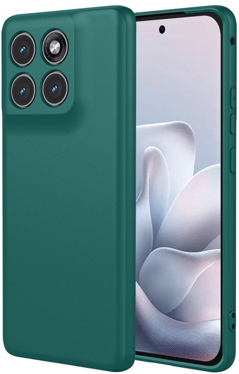 Coverup Hoesje - Geschikt voor Motorola Edge 70 Fusion Hoesje - Coverup Colour TPU Back Cover - Groen