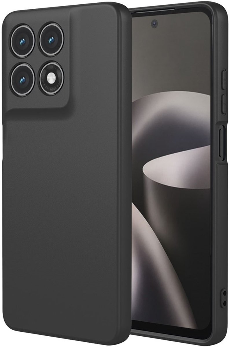 Coverup Hoesje - Geschikt voor Motorola Moto G37 / G37 Power / G47 Hoesje - Coverup Colour TPU Back Cover - Zwart
