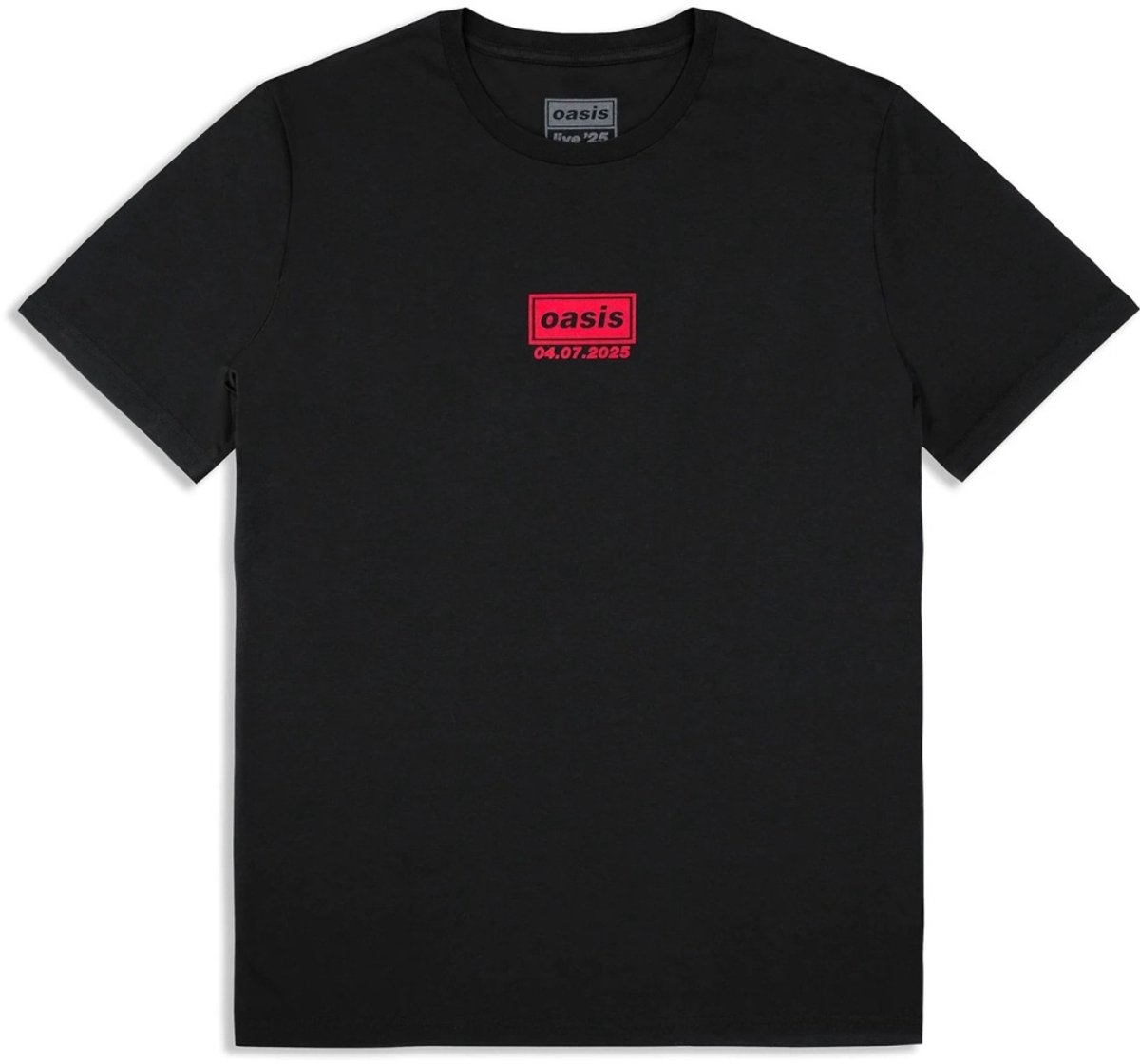 Oasis - Cardiff 4th July Event Heren Tshirt - 2XL - Zwart