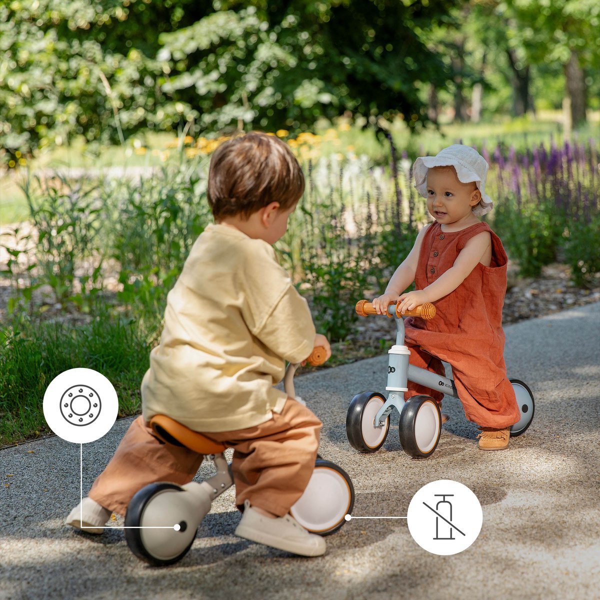 Kinderkraft CUTIE Loopwagen - 2-in-1 - Verstelbaar zadel - Roze — afbeelding 3