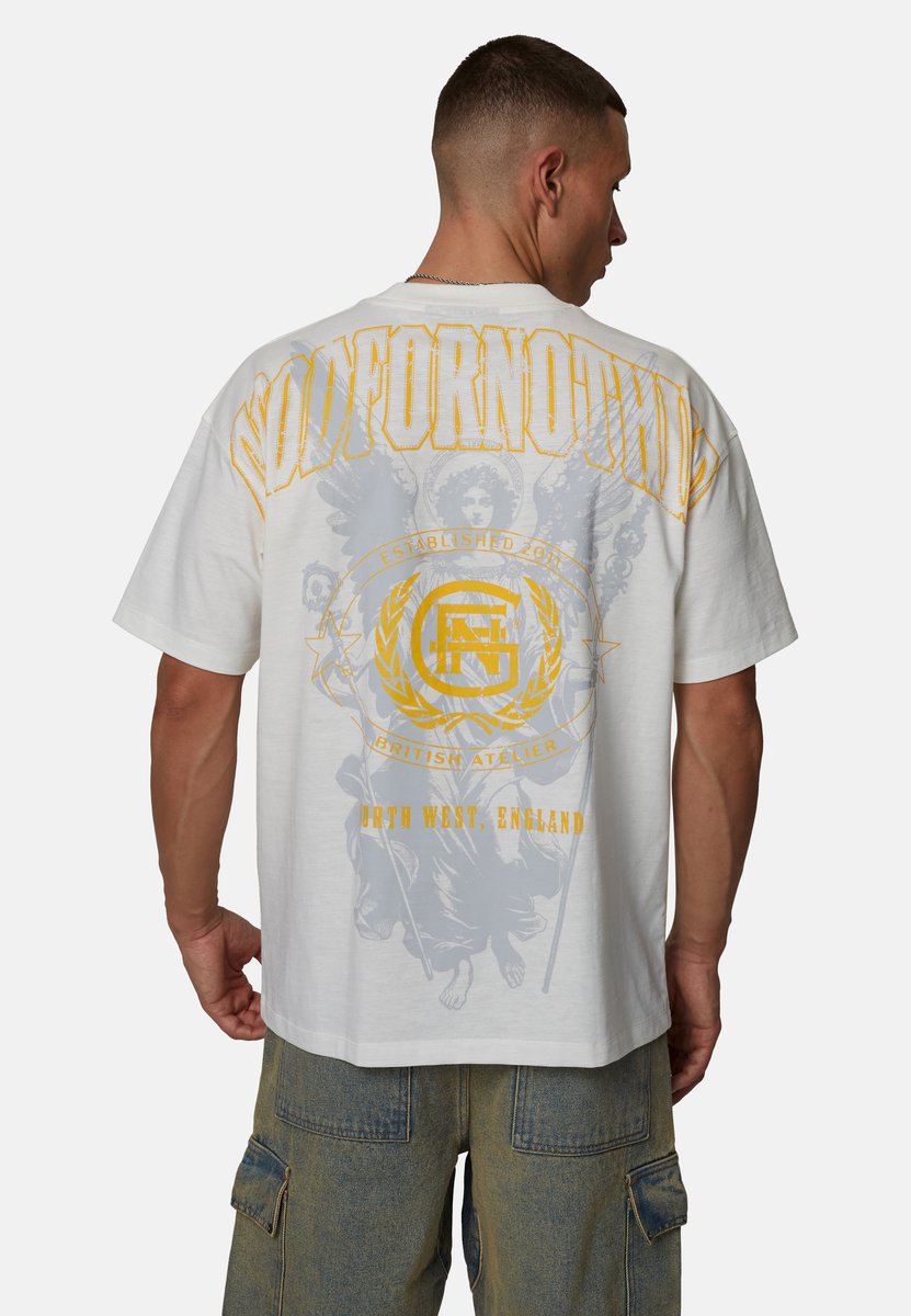 Good For Nothing - T-shirt - Katoen - Mannen - Maat L - wit