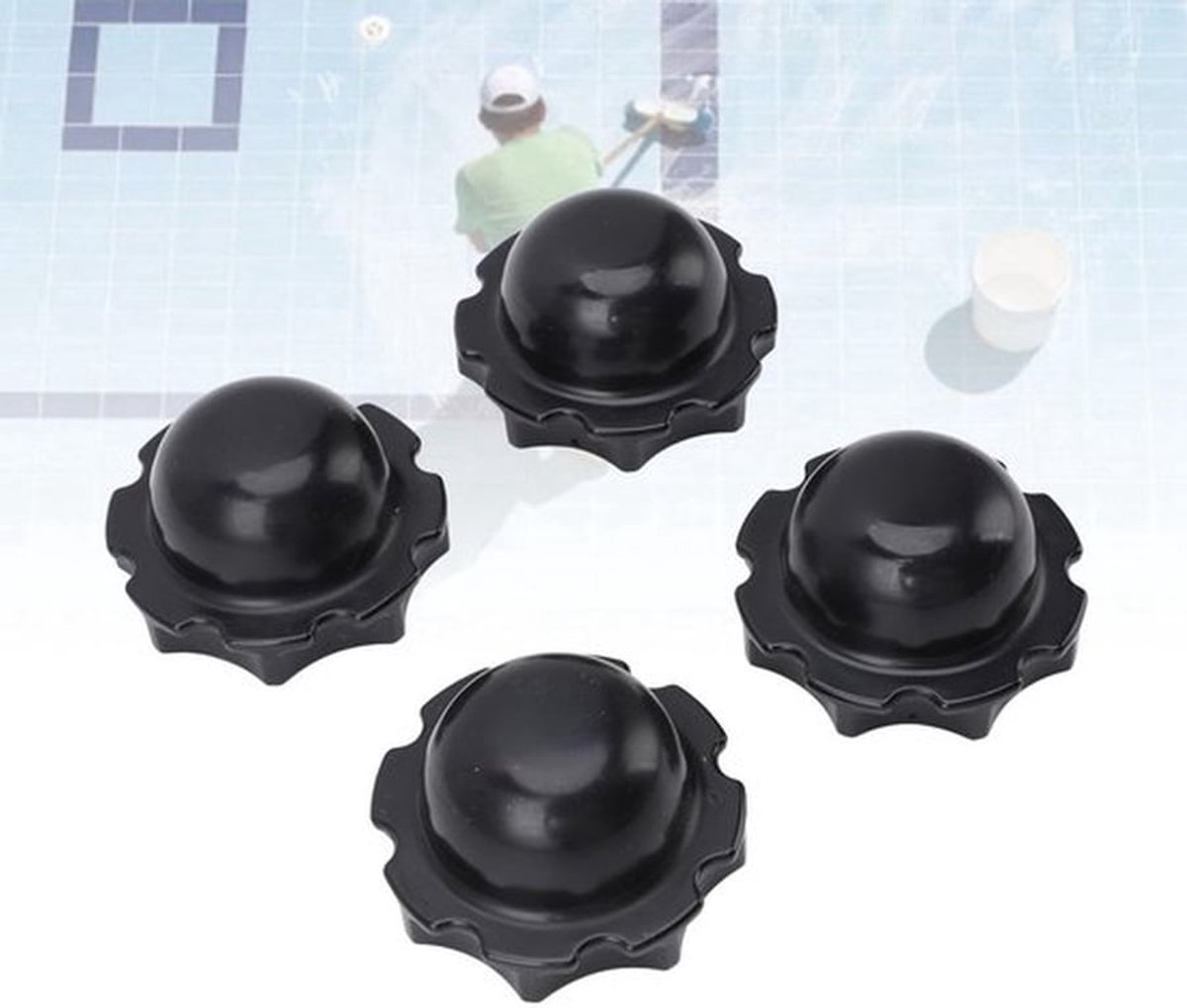 Hot Tub Gatplug Premium Vervanging - Rubberen Filterstopper - Eenvoudige Installatie - Voorkomt Wateroverstromingen - Langdurig Gebruik - Betrouwbare Plug - Bubbelbadplug