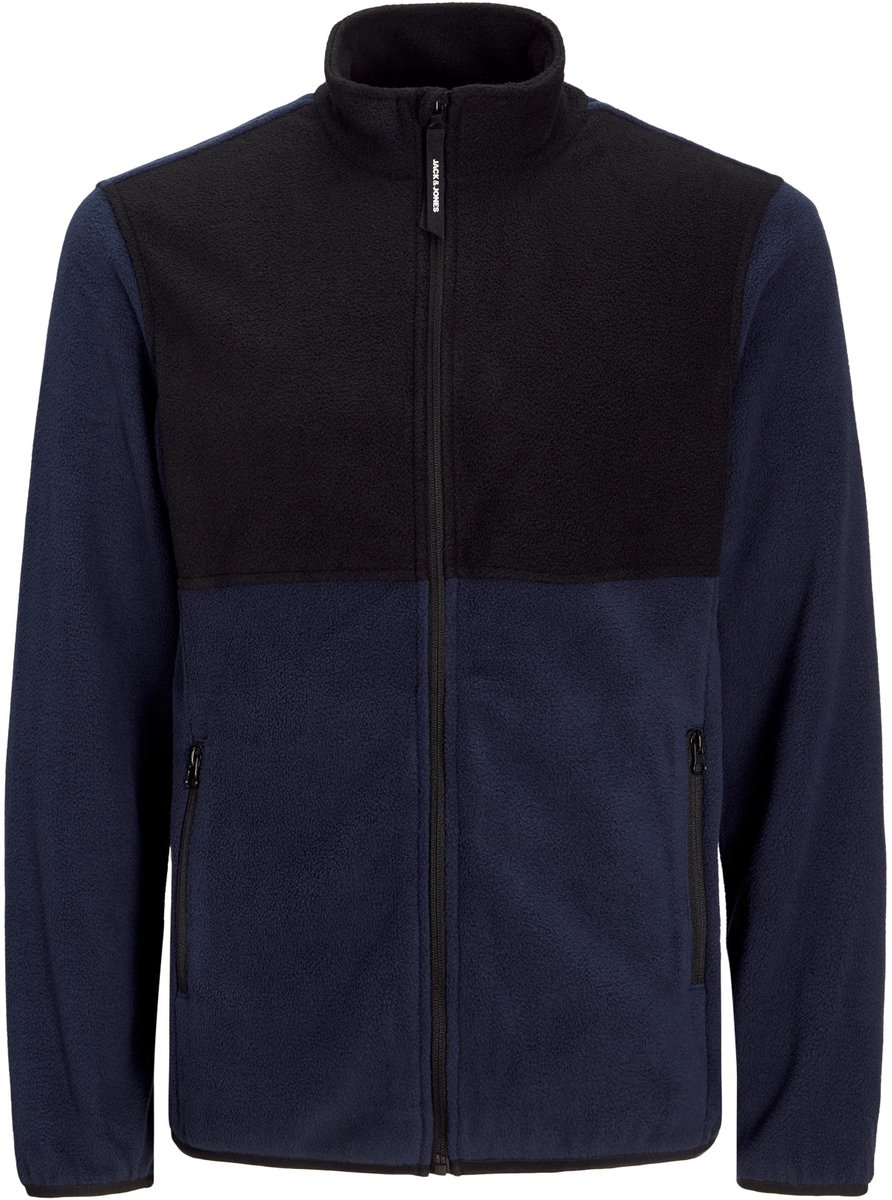 Jack & Jones - Heren Vest Flame Fleece Jacket - Blauw - Maat XXL