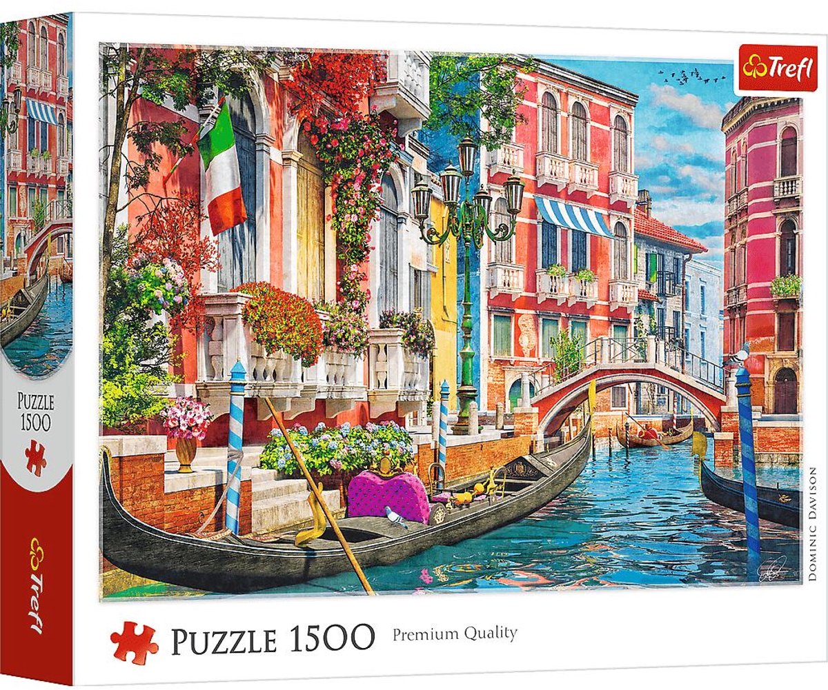 Puzzel 1500 Zomerse middag in Venetië 26220