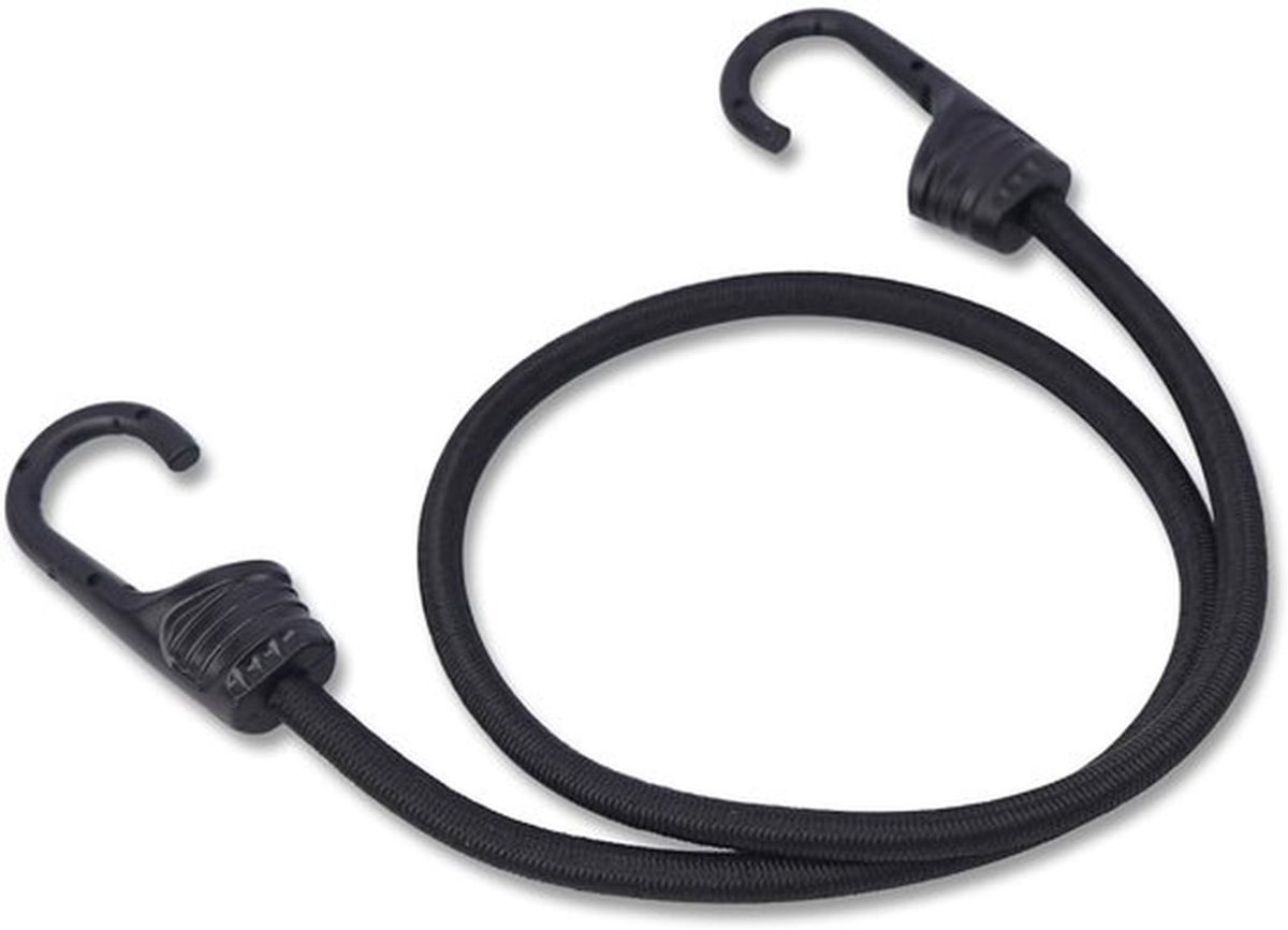 Bungee-koord met haken, expander met haken (6 stuks), diverse universele maten bagageriemen met haken, extra sterke spanbanden met haken voor zeilen, fietsen, motorfietsen, auto's en vracht (90 cm)
