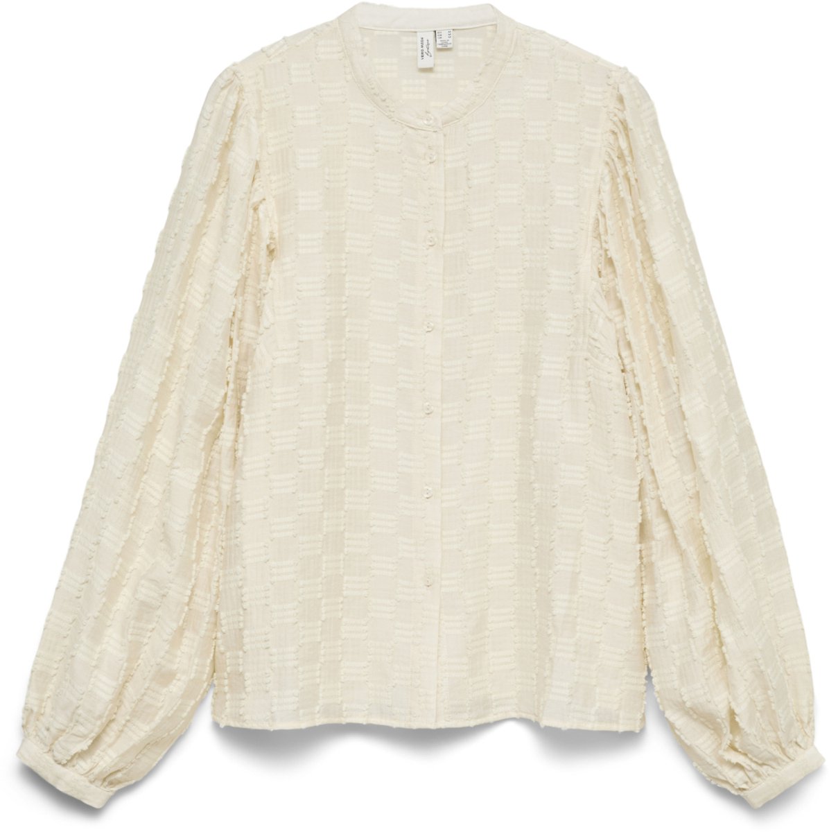 Vero Moda Blouse Vmmyla L/s Shirt Wvn Btq 10351058 Birch Dames Maat - XS