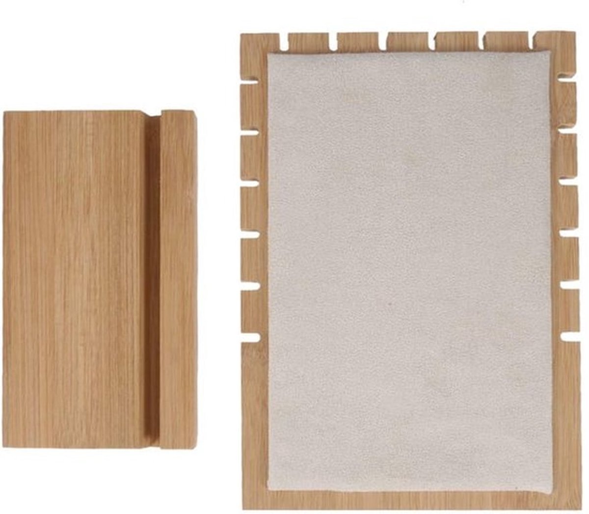 Sieradenhouder Duurzaam - Sieraden Organizer - Sieradenrek - Armband Houder - Ringenhouder - 25x44x8.5cm - Sieradenstandaard