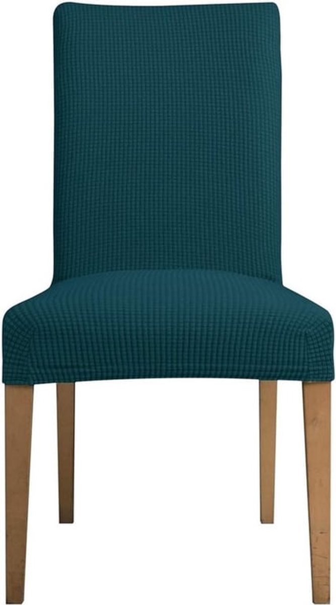 Elastische Stoelhoezen voor Eetkamerstoelen, Jacquard Stretch Covers in Olijfgroen, Set van 6 Stuks voor Bescherming en Stijl