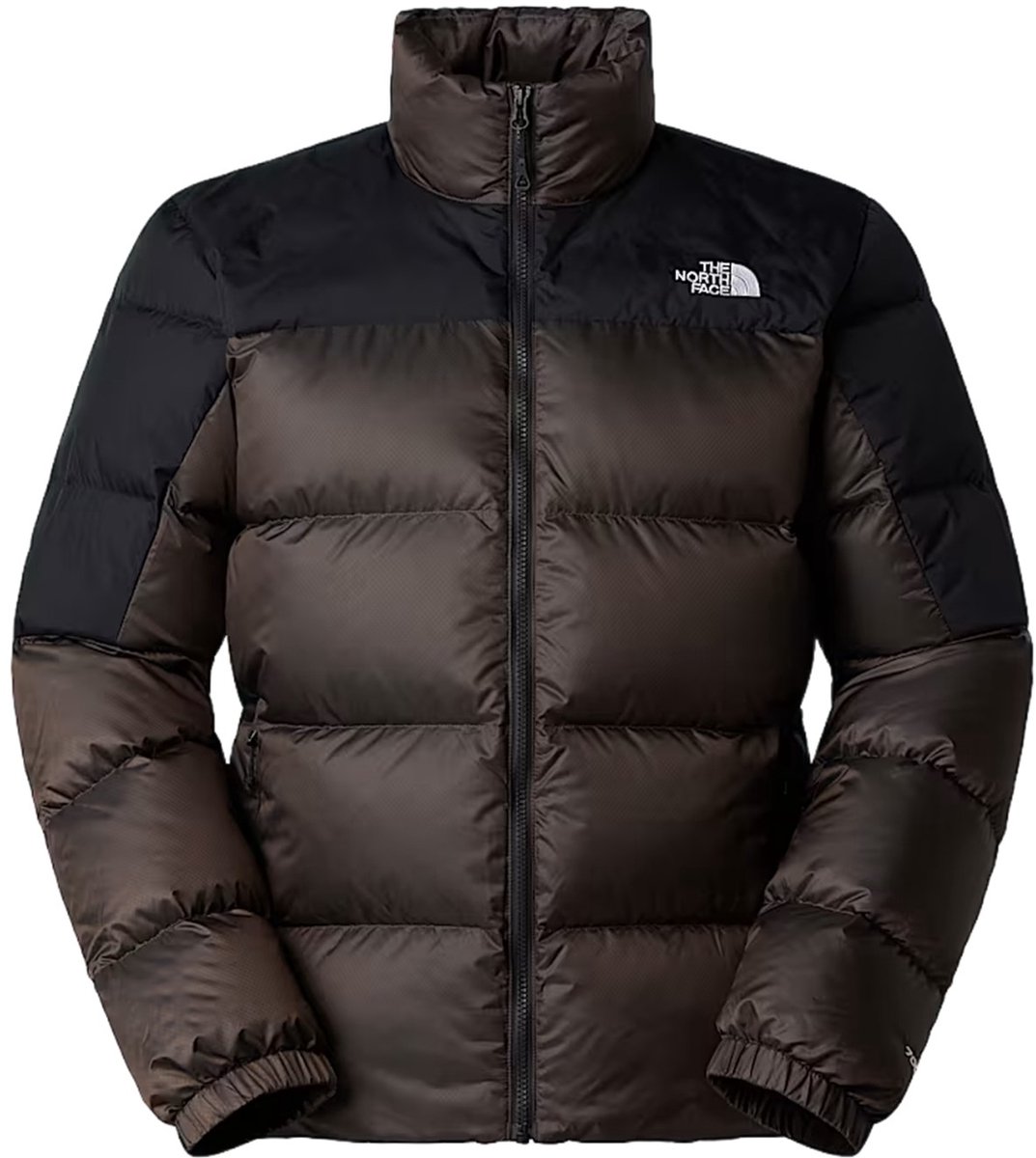 The North Face Diablo Down 2.0 Heren Donsjack - Smokey Brown/Zwart (NF0A89930BI1)