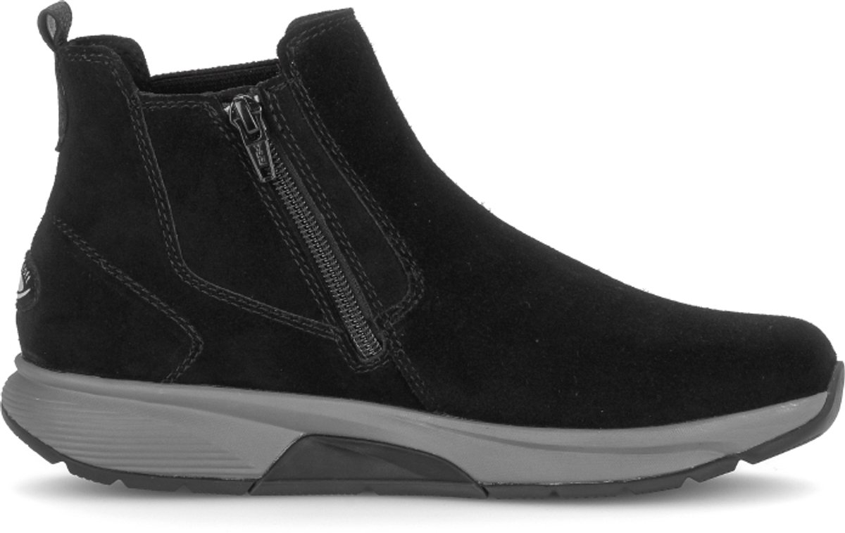 Gabor Rollingsoft - Dames sportieve enkellaars - Zwart suede - Artikel 0804.02.008 - Maat 39