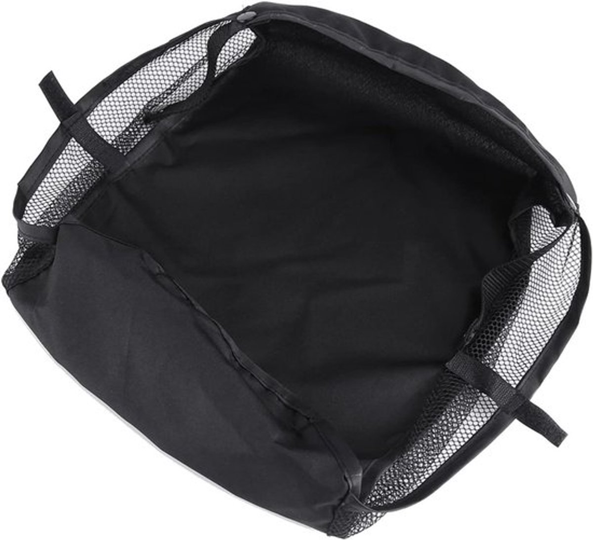 Mand voor kinderwagen - Handige opbergtas voor buggy - Winkelmand voor kinderwagen - Ruime organizer tas - Handige accessoire voor onderweg.