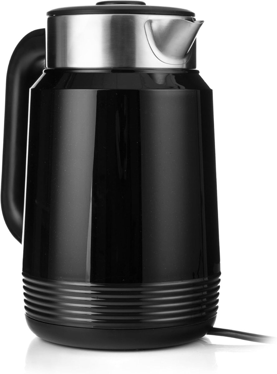 KIRA® Waterkoker - Snelle Kookfunctie - Elektrische Waterkoker -Zwart - 22cm x 16cm x 27cm