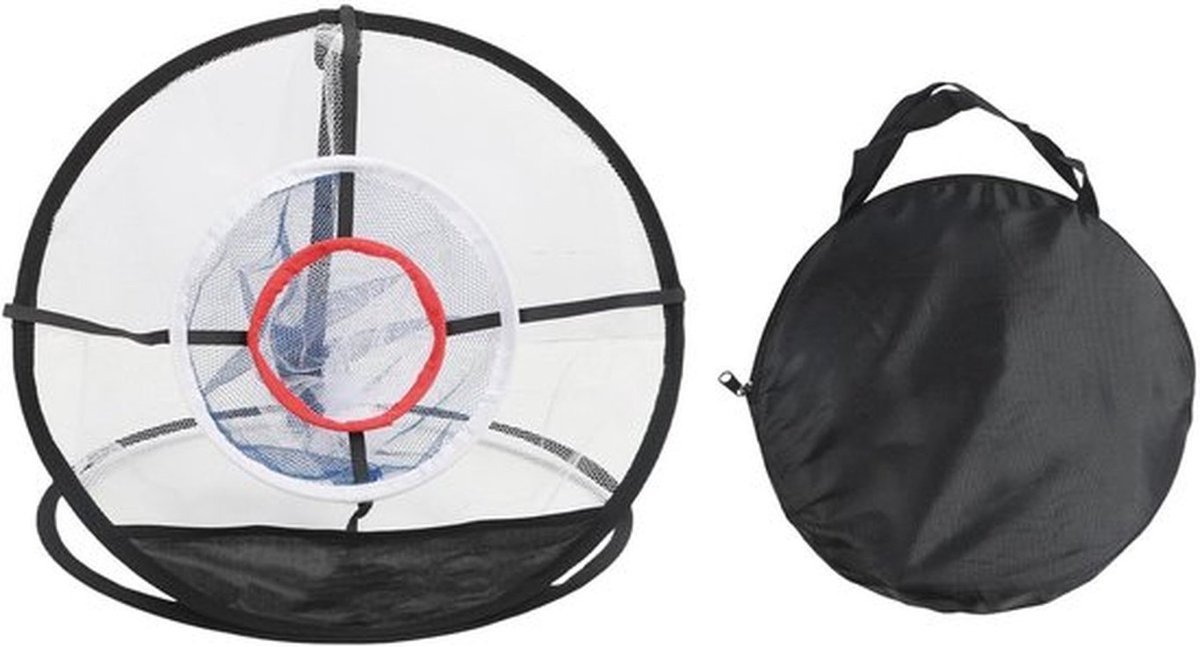 Chipping Net 3-Laags Ontwerp - Oefennet - Golfaccessoires - Verbeter Vaardigheden - Inclusief Opbergzak - Geschikt voor Binnen/Buiten