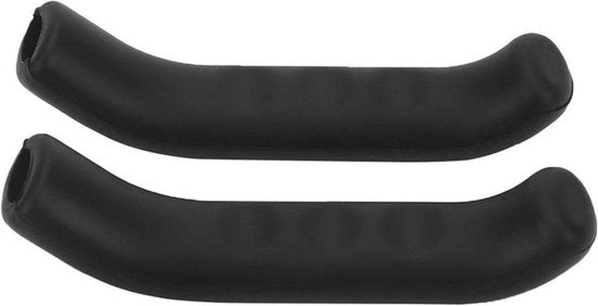 Fiets Remafdekking - Siliconen - Antislip - Universeel - Mountainbike - Remhendel - 2 stuks - Zwart - Geschikt voor fietsen Remafdekking voor remhendel, fietsremhuls - Hendel - Siliconen - Antislip