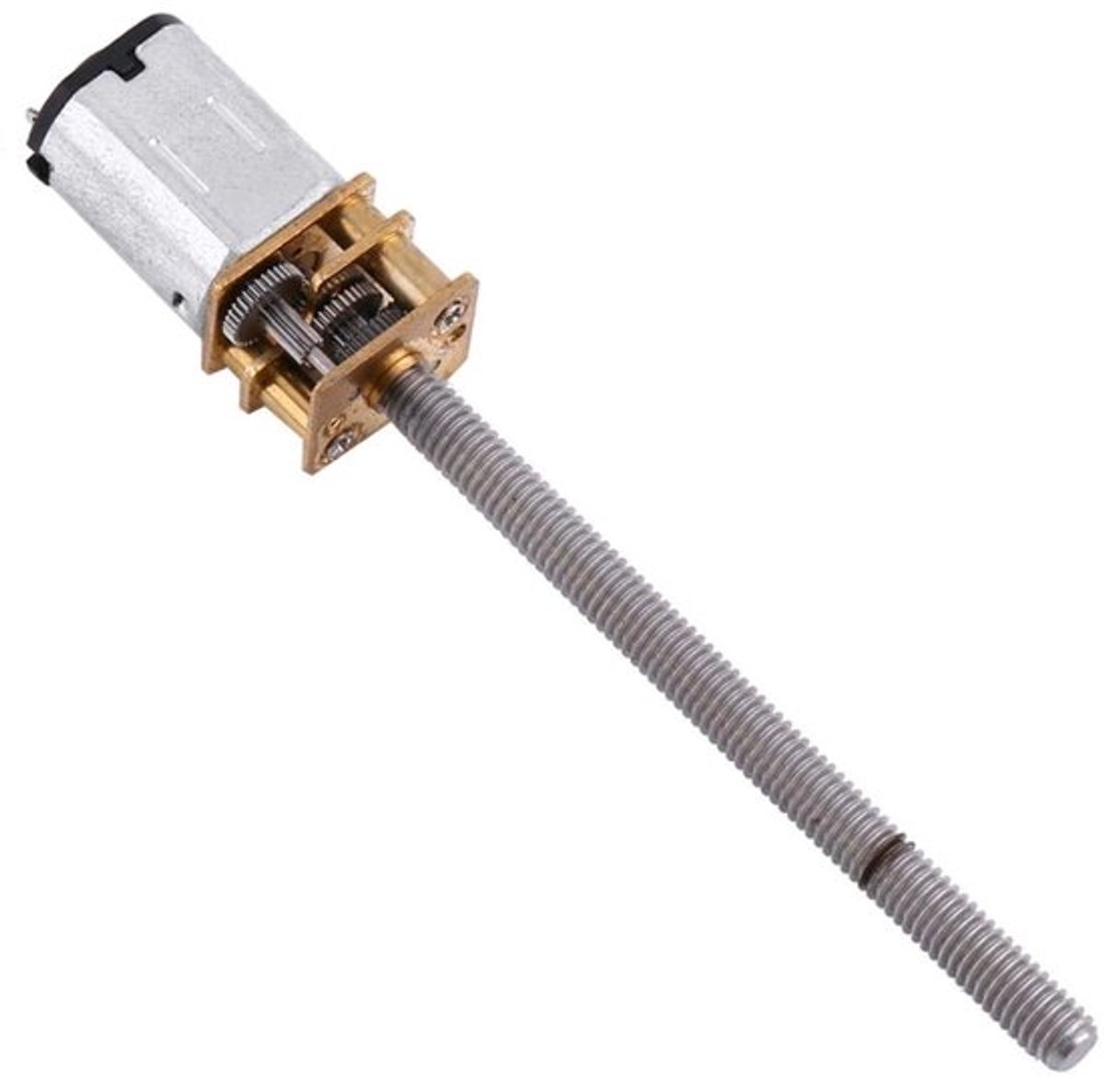 Micro-tandwielmotor - N20 motor 16 mm - Inclusief M4x55 mm-schroef - voor robotica en deursloten - Precisie en Kracht - Compact en Betrouwbaar