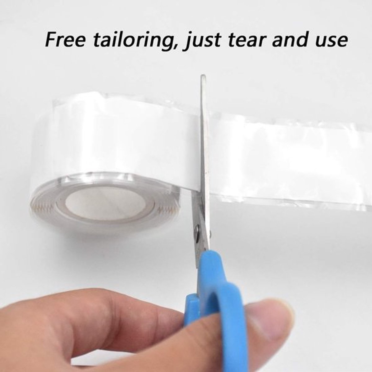 Afdichtingstape Waterdicht - Zelfsluitend Plakband - Siliconenrubber - 1m x 25mm - Sterk en Duurzaam - Voor Reparaties