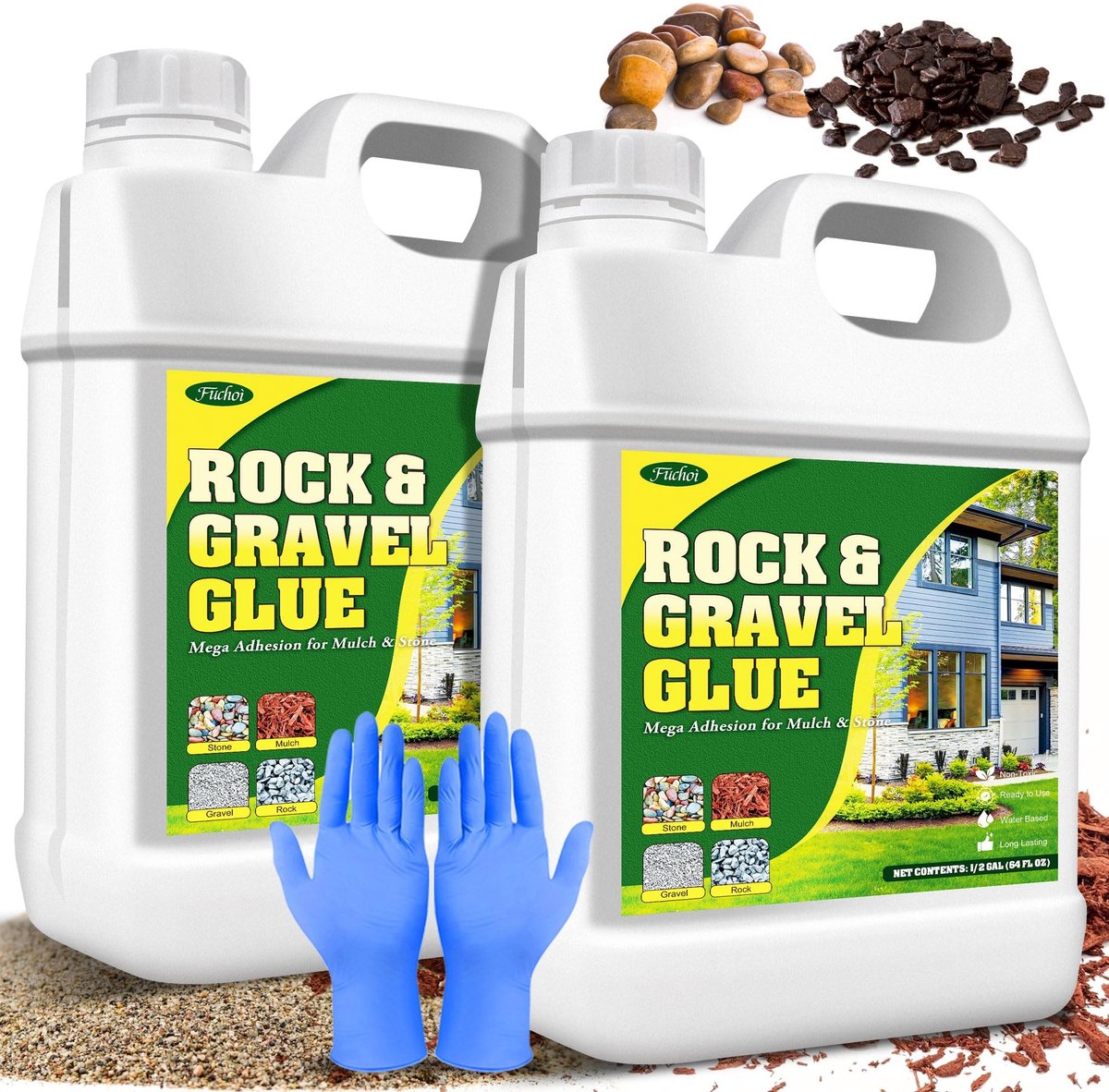 Solidchoice - Mulch Lijm 4L voor Tuin en Landschap
