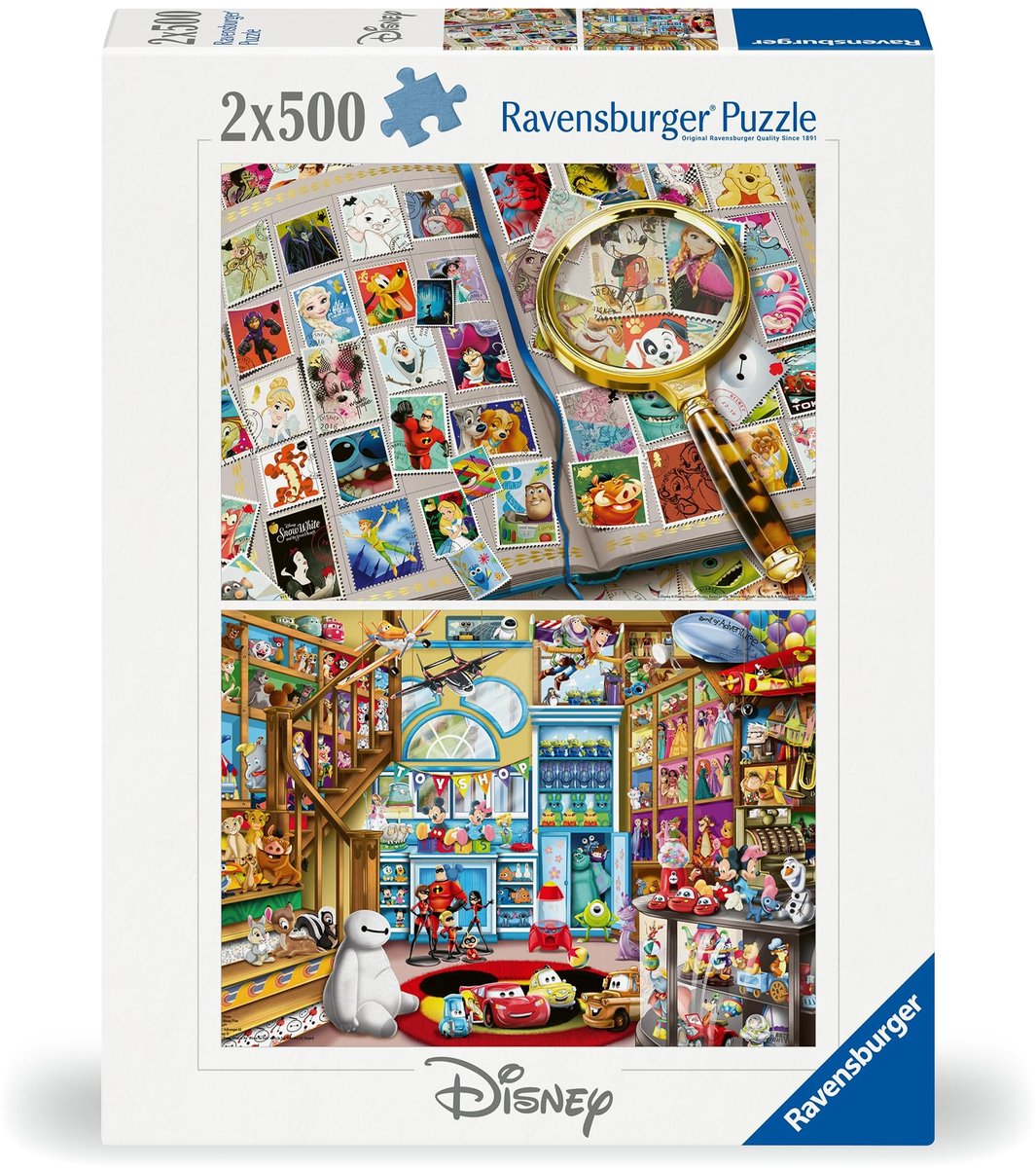 Solidchoice - Disney Puzzel van 2 x 500 Stukjes