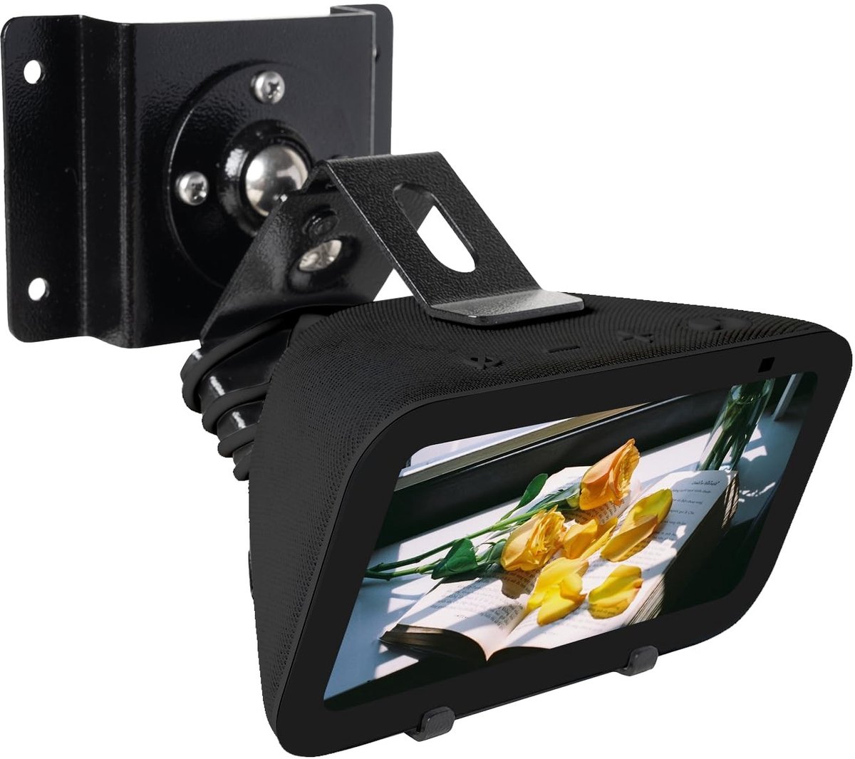Solidchoice - Metalen Wandbeugel voor Smart Display met Kabelbeheer