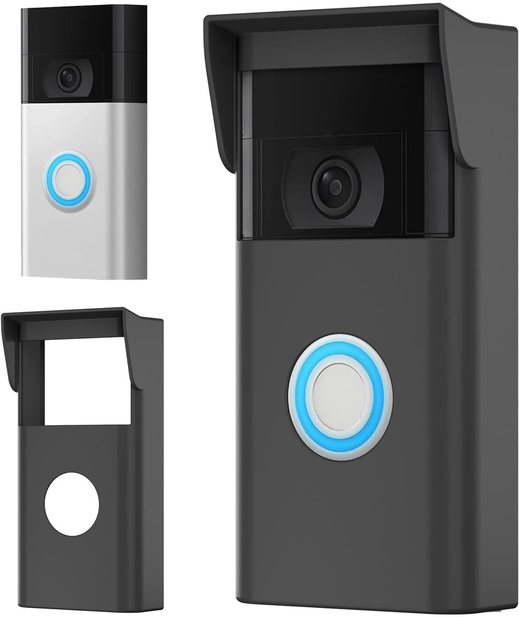Solidchoice - Silicone Bescherming voor Video Deurbel 2e Generatie