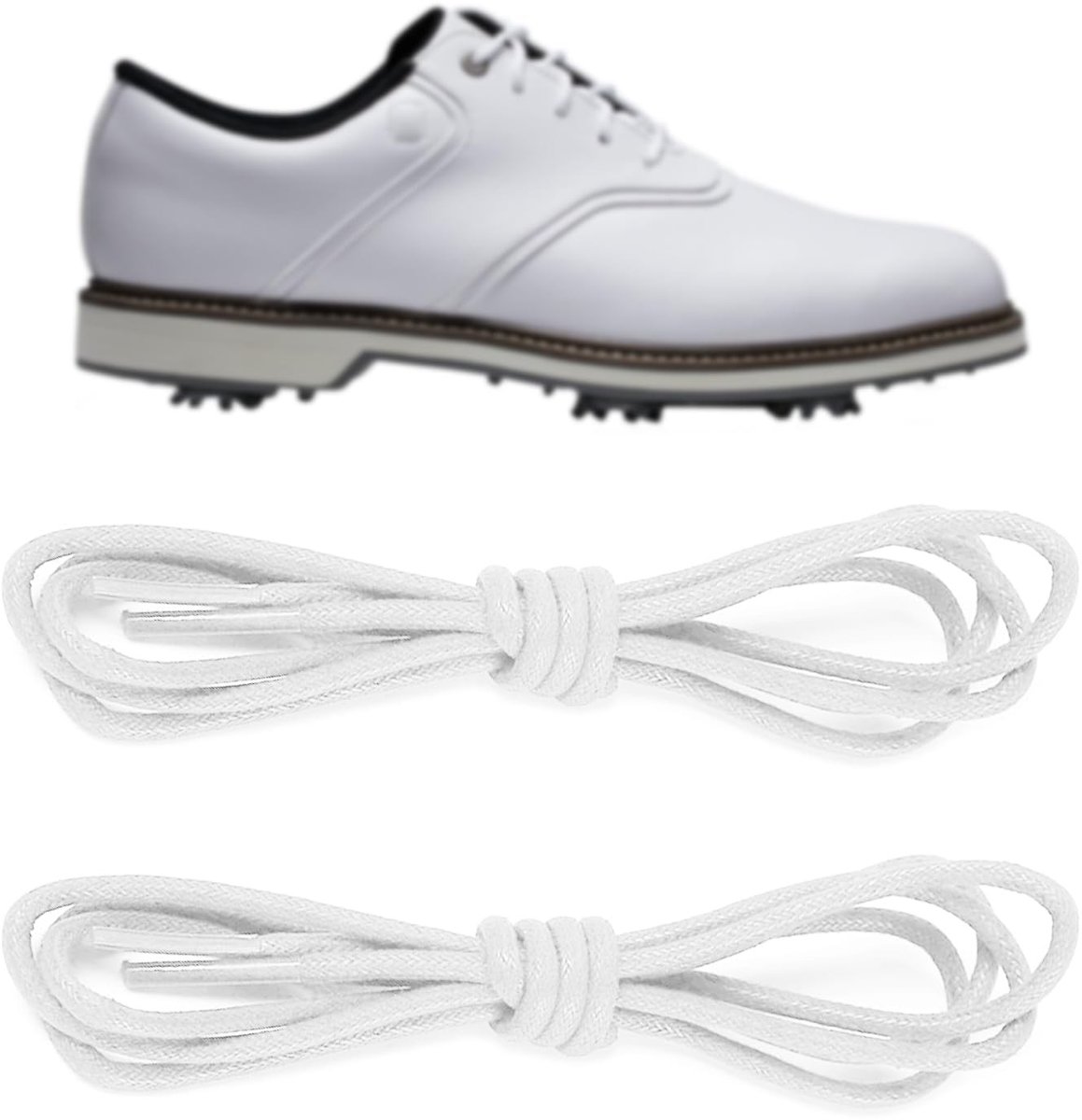 Solidchoice - Waxed Ronde Veters voor Formele Schoenen